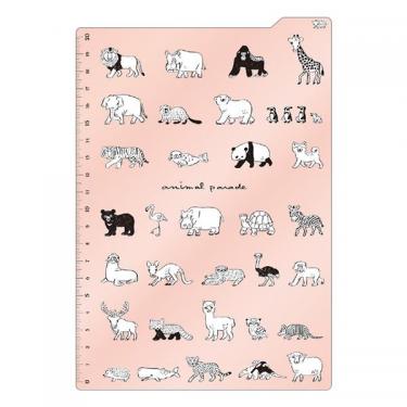 下じき A5 アニマルパレード オールアニマル