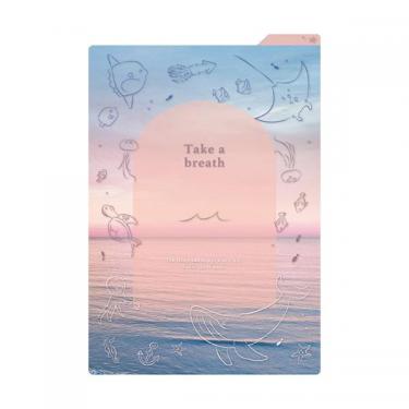 下じき B6 朝焼け