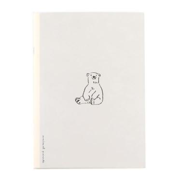 ノート A5 アニマルパレード シロクマ