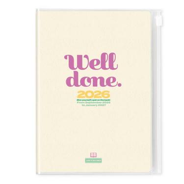 2025年9月始まり手帳 月間 A5 アイボリー