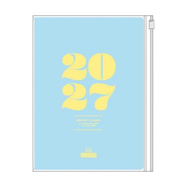 2026年9月始まり手帳 月間 A5 ライトブルー