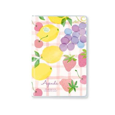 2026年2月始まり手帳 月間 A6 フルーツ