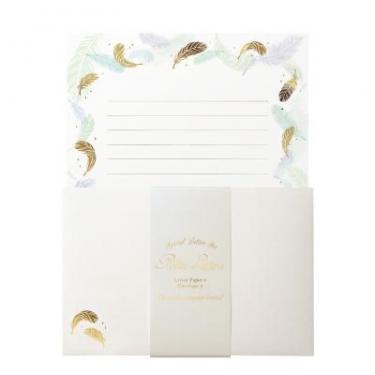 レターセット 羽根