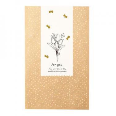 フロントクリアバッグ クラフト チューリップ ハミング