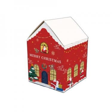 クリスマス ギフトボックス サンタハウス 100 2個入り