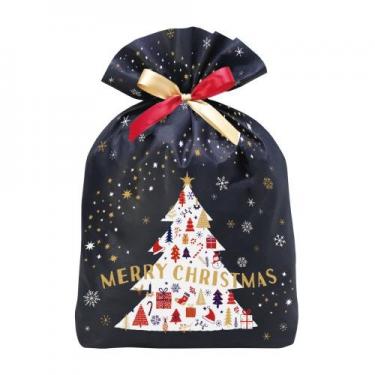 クリスマス巾着バッグ トゥインクルツリー 480