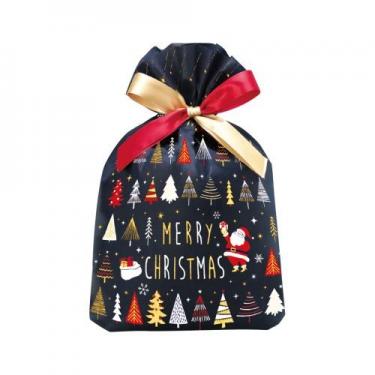 クリスマス巾着バッグ ホーリーフォレスト 300