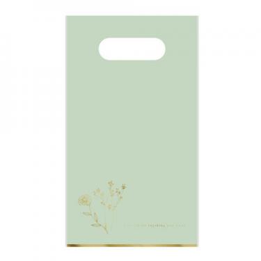 小判抜きビニールバッグ フラワー