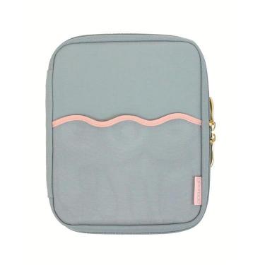 ライフログケース goomoo ブルー/ライトピンク