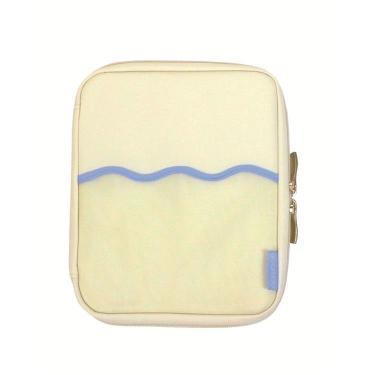 ライフログケース goomoo オフホワイト/サックス