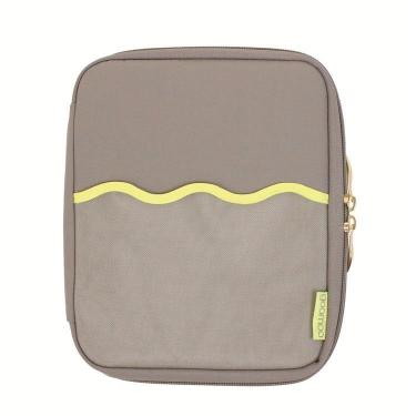 ライフログケース goomoo チャコール/イエロー