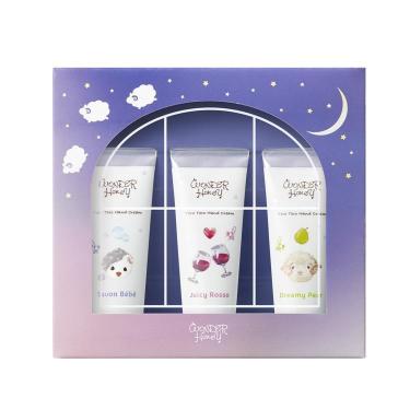 ワンダーハニー はちみつの森ハンドクリームギフト スウィートナイトトリオ【数量限定】