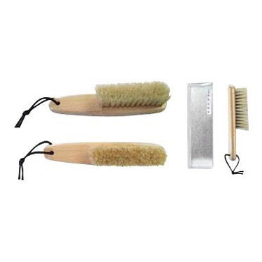 プチ洋服ブラシ（白馬毛） 携帯ケース付