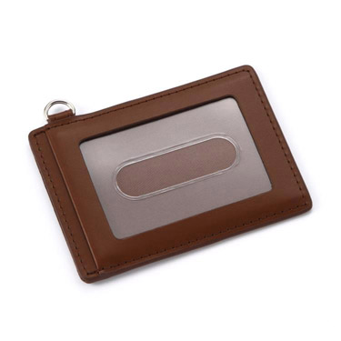 牛革製 単パス ブラウン