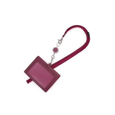 レザーIDケース ワインレッド【ロフト限定】