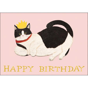 ミニカード そで山かほ子 ハチワレ