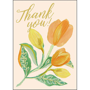 ミニカード サンキュー チューリップ