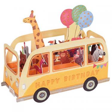 バースデーカード パーティーカー アニマル