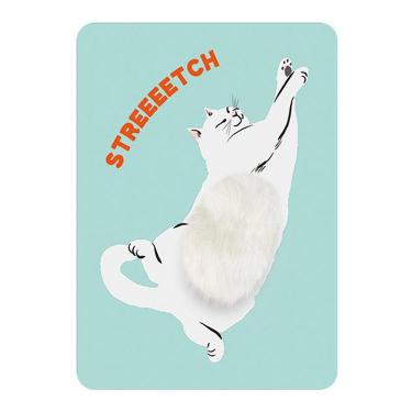 なでなでポストカード シロ