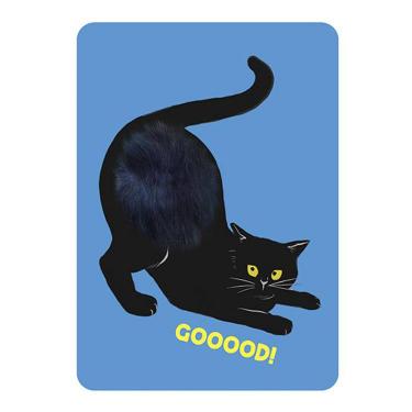 なでなでポストカード クロ