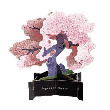 多目的カード 立体 BONSAI 桜