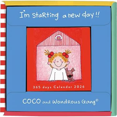2026年1月始まり 卓上 日めくりカレンダー ココちゃん