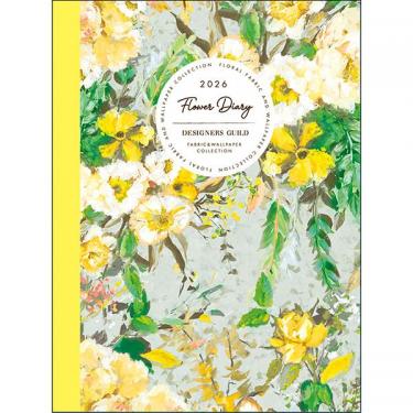 2026年1月始まり手帳 週間レフト B6 デザイナーズギルド イエロー