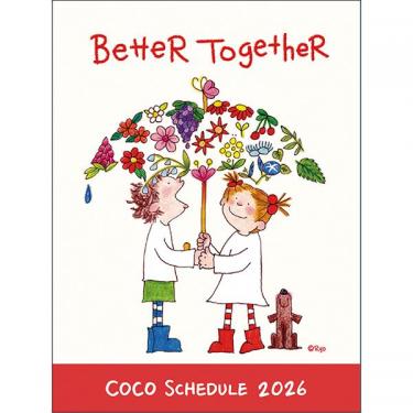 2026年1月始まり手帳 月間 A6 ココちゃん アンブレラ