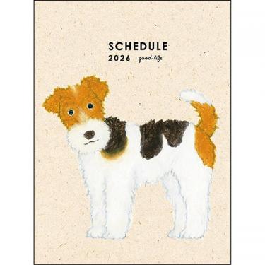 2025年12月始まり手帳 月間 A6 米津祐介 イヌ