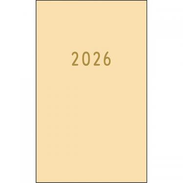 2025年12月始まり手帳 月間 B6スリム Noritake バニラ