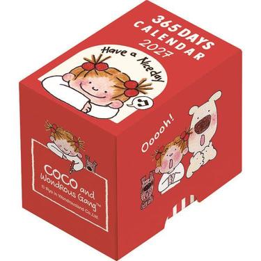 2027年1月始まり ミニ 日めくりカレンダー ココちゃん