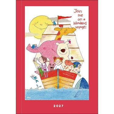 2027年1月始まり手帳 週間レフト B6 ココちゃん シップ