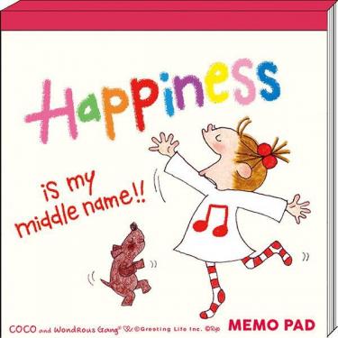 スクエアメモ ココちゃん ハピネス