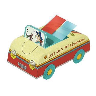 くるまフセン ココちゃん クリーム