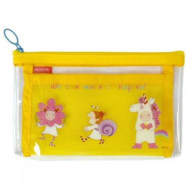 メッシュポケットペンケース ココちゃん イエロー
