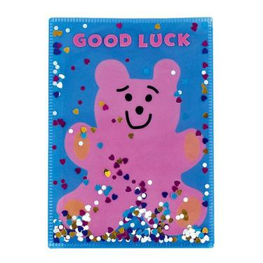 6ポケットクリアホルダー A5 シック くま