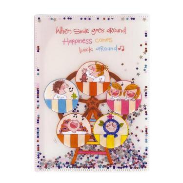 6ポケットクリアホルダー A5 ココちゃん 観覧車