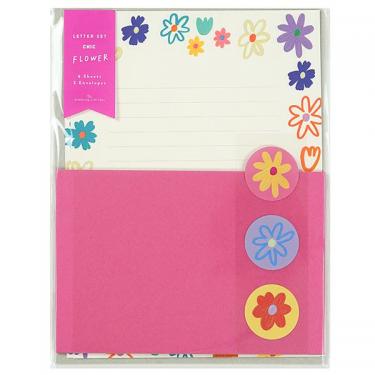 レターセット シック フラワー