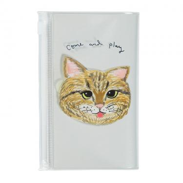 ちまちま仕分けるポーチ そで山かほ子 キャット