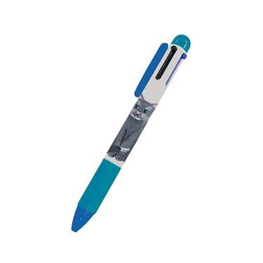 そで山かほ子 多機能ペン（3色ボールペン・シャープペン）0.7mm 油性 CAT&