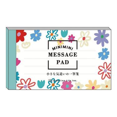 ミニミニ一筆箋 シック フラワー