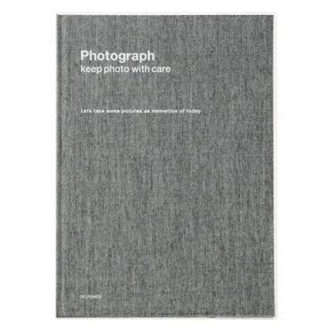 PDフォトアルバムベーシック A4 シャンブレーグレー