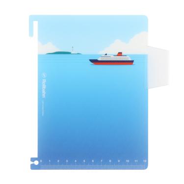 ロルバーン ポケット付メモ L用下敷き Ship24