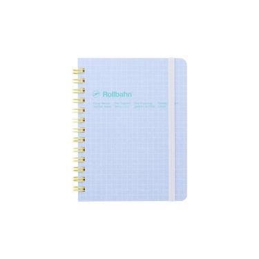 ロルバーン ポケット付メモ スコラ M ライトブルー