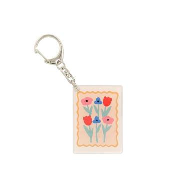 キーホルダー パルテ フラワー
