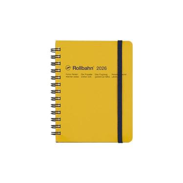 2025年10月始まり 月間 M ロルバーンダイアリー イエロー