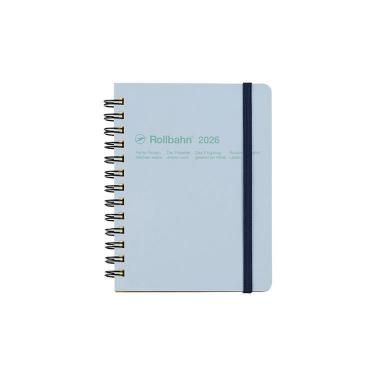 2025年10月始まり 月間 M ロルバーンダイアリー ライトブルー