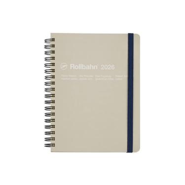 2025年10月始まり 月間 L ロルバーンダイアリー グレージュ