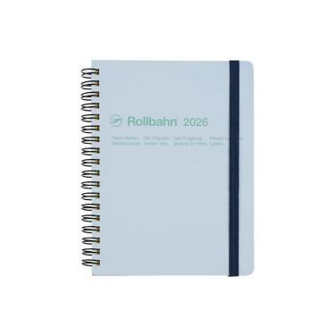 2025年10月始まり 月間 L ロルバーンダイアリー ライトブルー