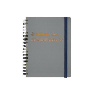 2025年10月始まり 月間 L ロルバーンダイアリー グレー